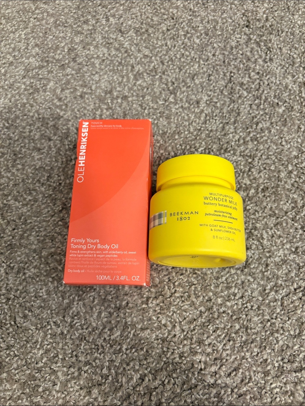Ole Henriksen + Beekman 1802 Yellow Moisturizer Jar